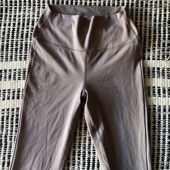 Velocity Size Small taupe brown women’s athletic wear pants flare bottom - Picture 5 of 8